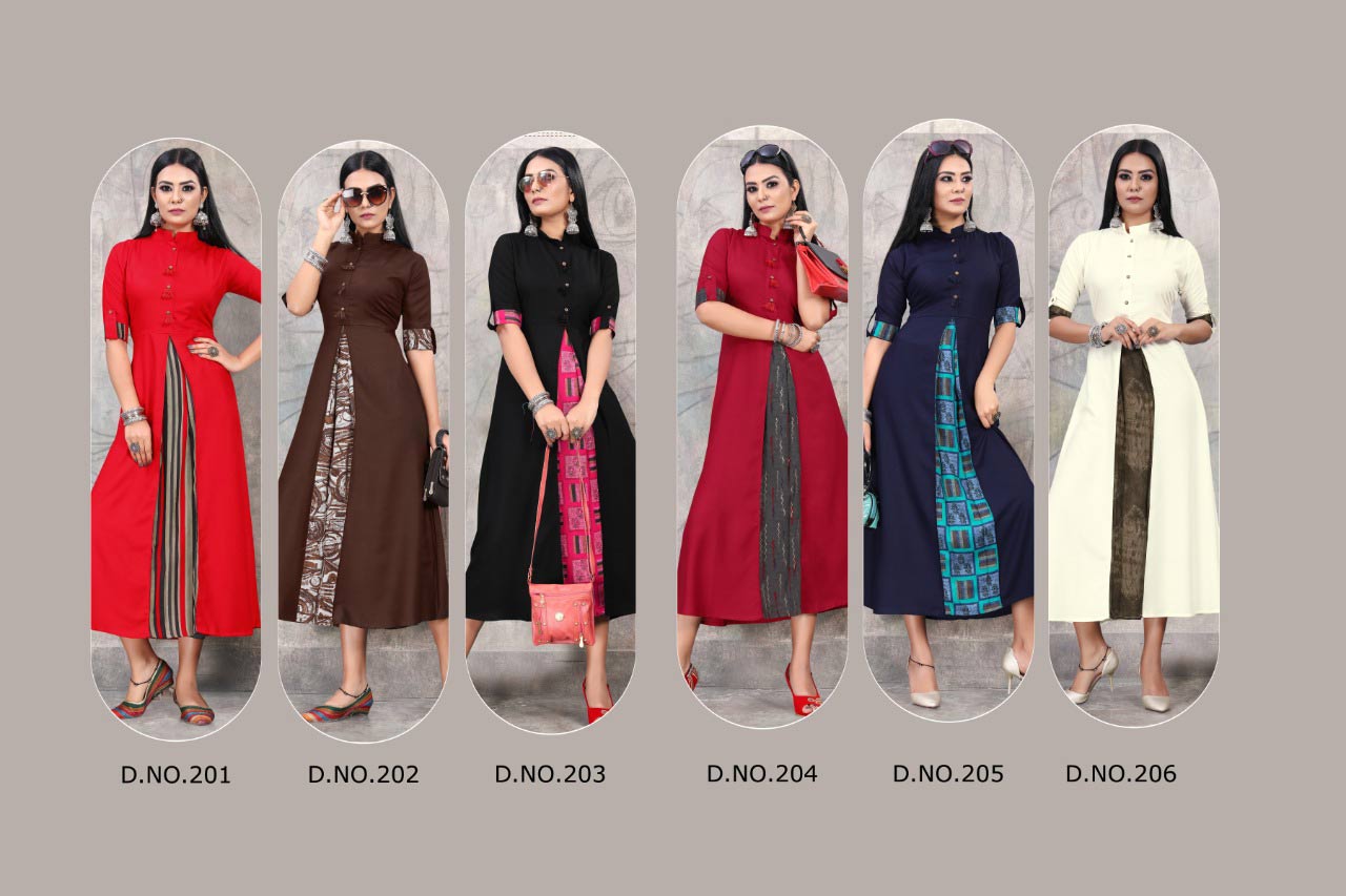 Vee Fab Crackles Vol-2 Rayon Dyed Wholesale Kurti Vee Fab Crackles Vol-2 Rayon Dyed Wholesale Kurti